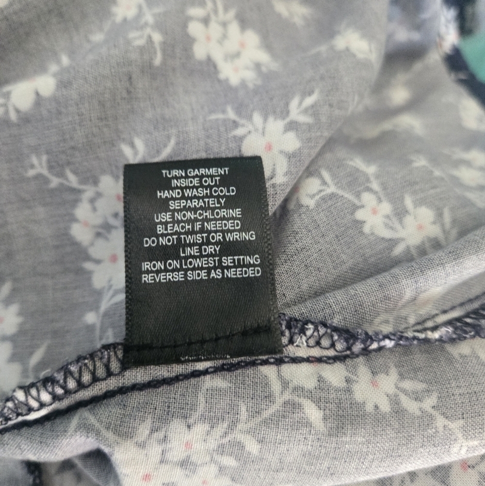 Trixxi Navy Blue Floral Mini Dress - Picture 5 of 5